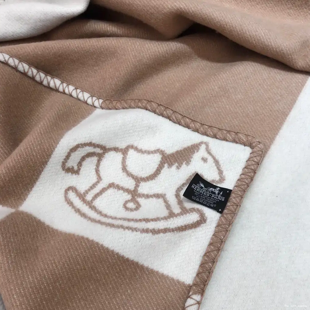 BLANKET WOOL THROW BABY AVALON ADADA HERMES 0512